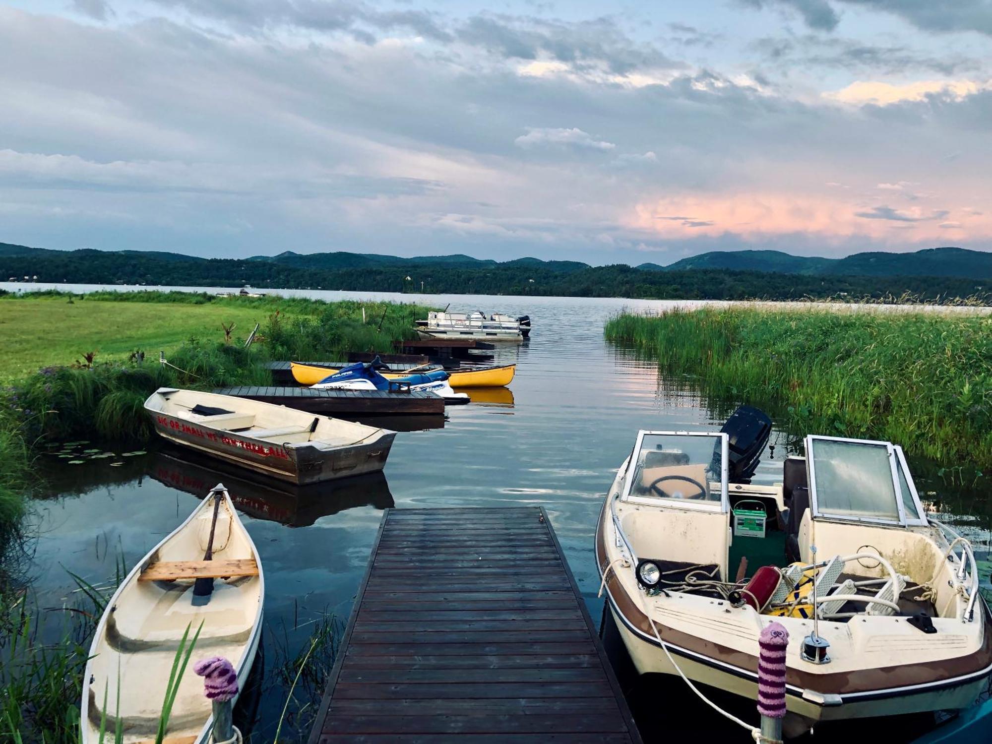 Resort Lac Ste-Marie Lac Sainte-Marie ภายนอก รูปภาพ
